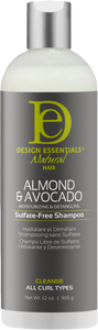 Design Essentials Almond & Avocado Sulfate-Free Shampoo