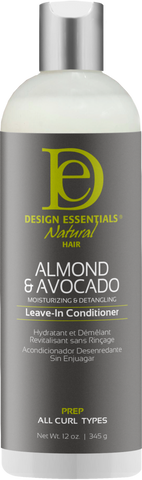 Design Essentials Almond & Avocado Detangling Leave-In Conditioner