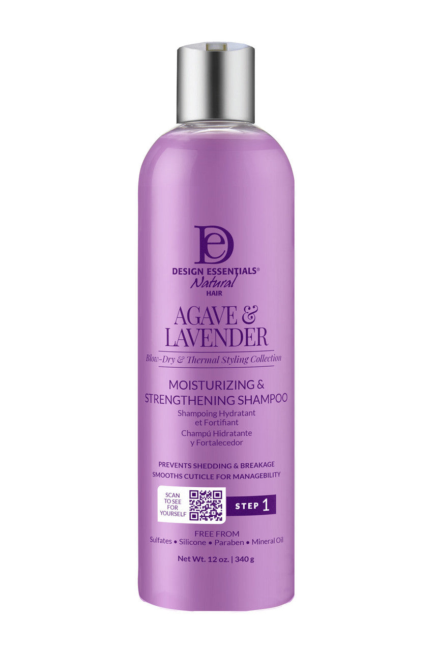 Design Essentials Agave & Lavender/ Moisturizing & Strengthening Shampoo