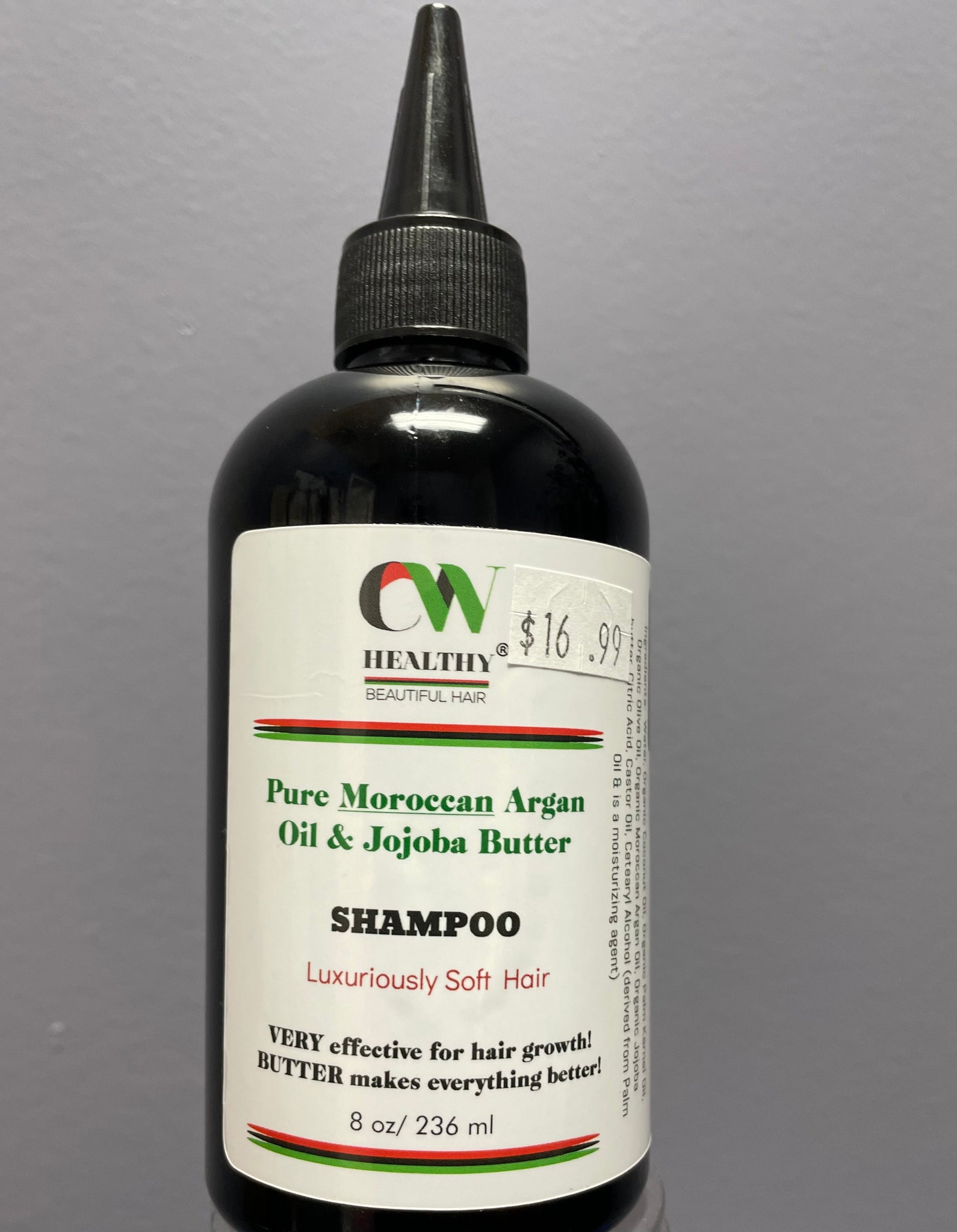 CW Healthy PURE Moroccan Argan Oil & Jojoba Butter Shampoo