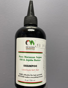 CW Healthy PURE Moroccan Argan Oil & Jojoba Butter Shampoo