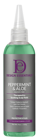 Design Essentials Almond & Avocado Peppermint & Aloe Soothing Scalp Tonic
