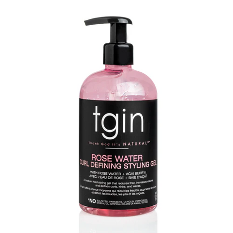 TGIN Rose Water Curl Defining Styling Gel