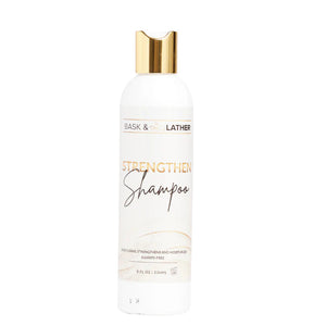 Bask & Lather Stengthen Shampoo 8oz