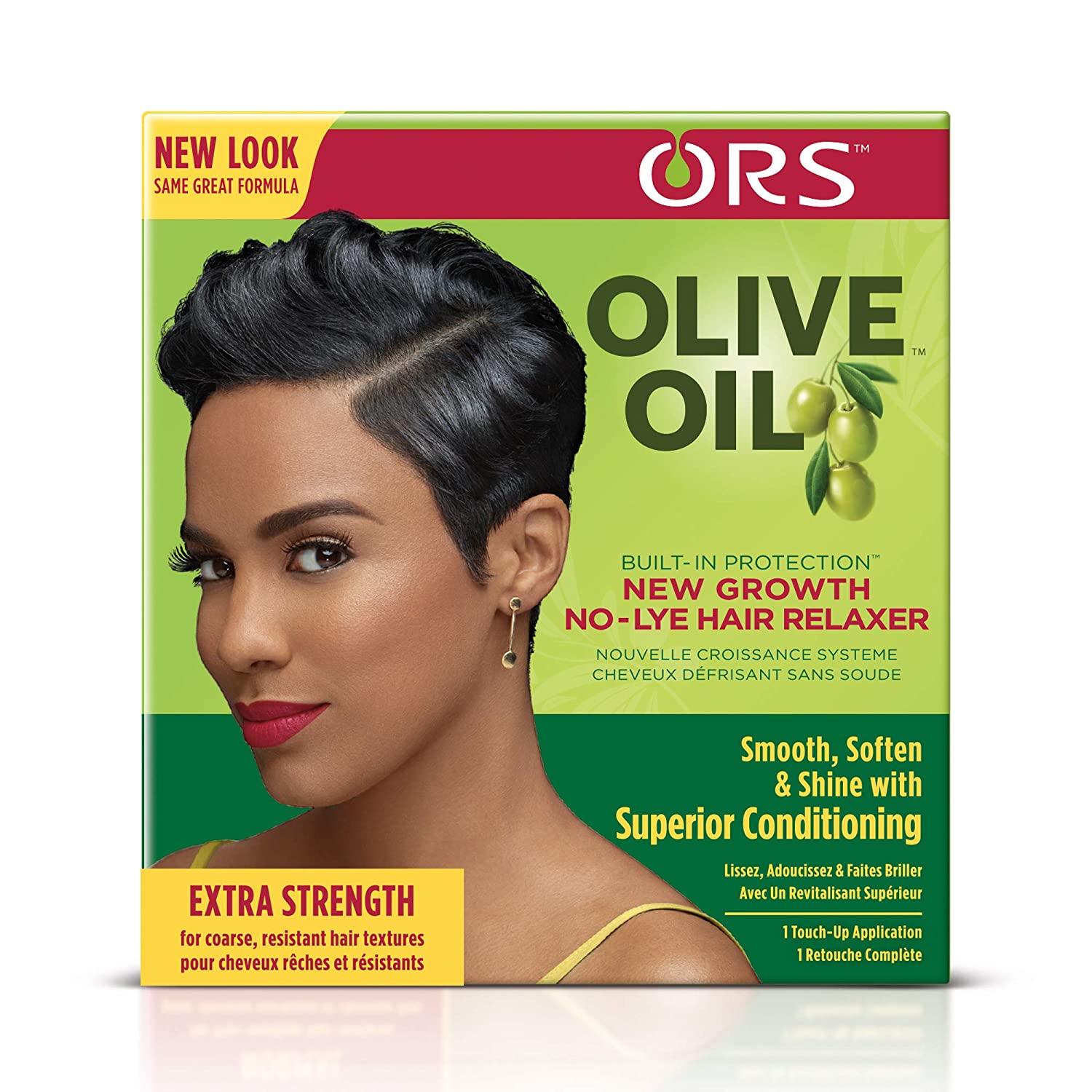 ORS Olive Oil New Growth No-Lye Hair Relaxer Extra Strength